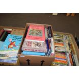 ONE BOX OF MIXED BOOKS