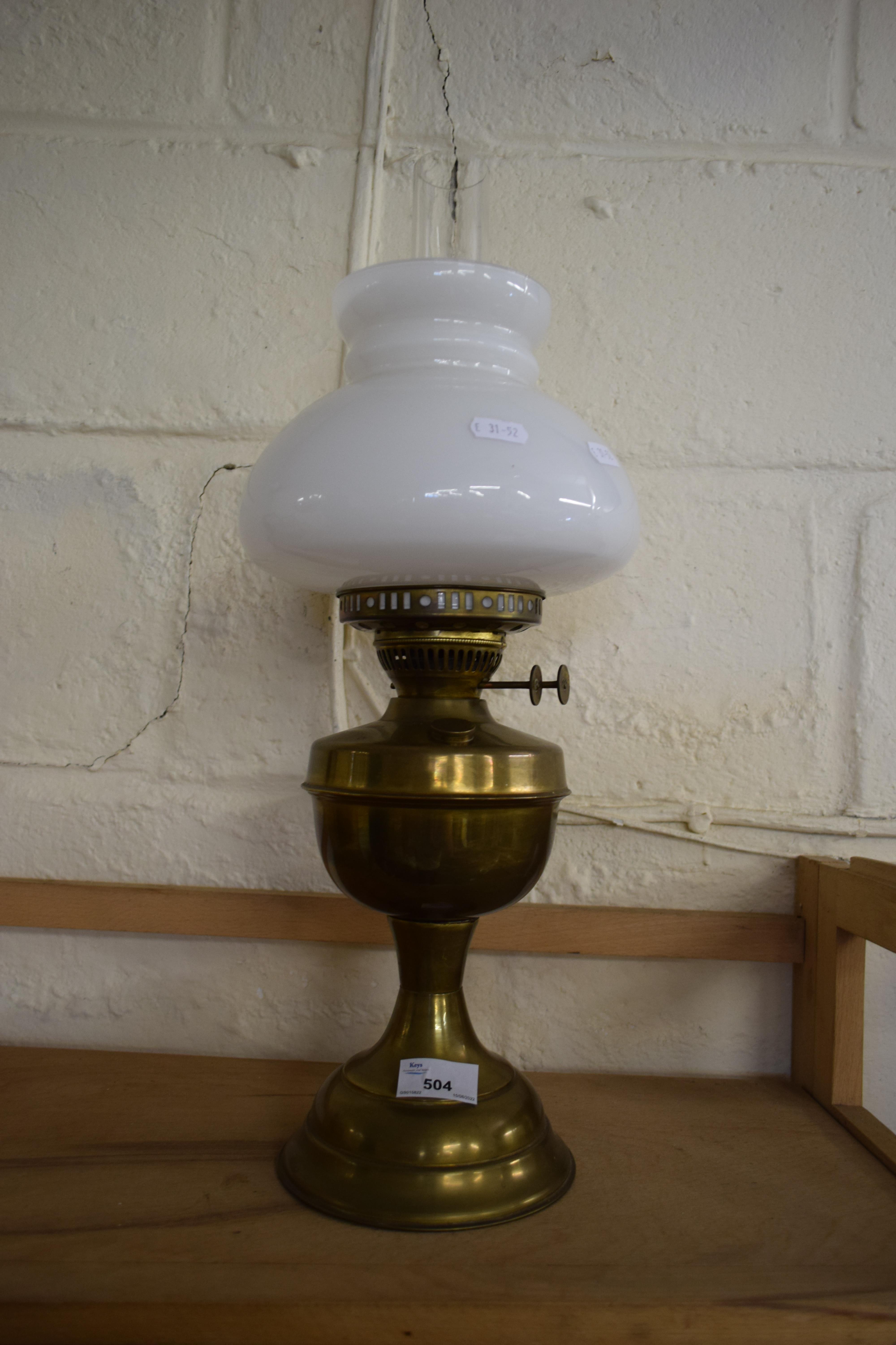 BRASS BASED OIL LAMP