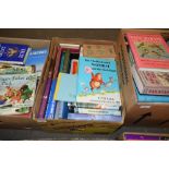 ONE BOX OF MIXED BOOKS