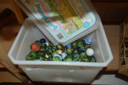 BOX OF MARBLES