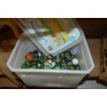 BOX OF MARBLES