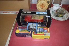 MIXED LOT COMPRISING A MAISTO VOLKSWAGEN CABRIOLET, AND ONLY FOOLS AND HORSES VANS