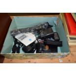 BOX OF MIXED CAMERAS