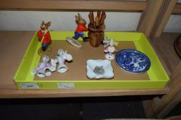 ROYAL DOULTON BUNNIKINS MODELS, PIN CUSHION DOLLS AND OTHER ITEMS