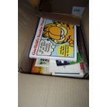 ONE BOX OF MIXED BOOKS