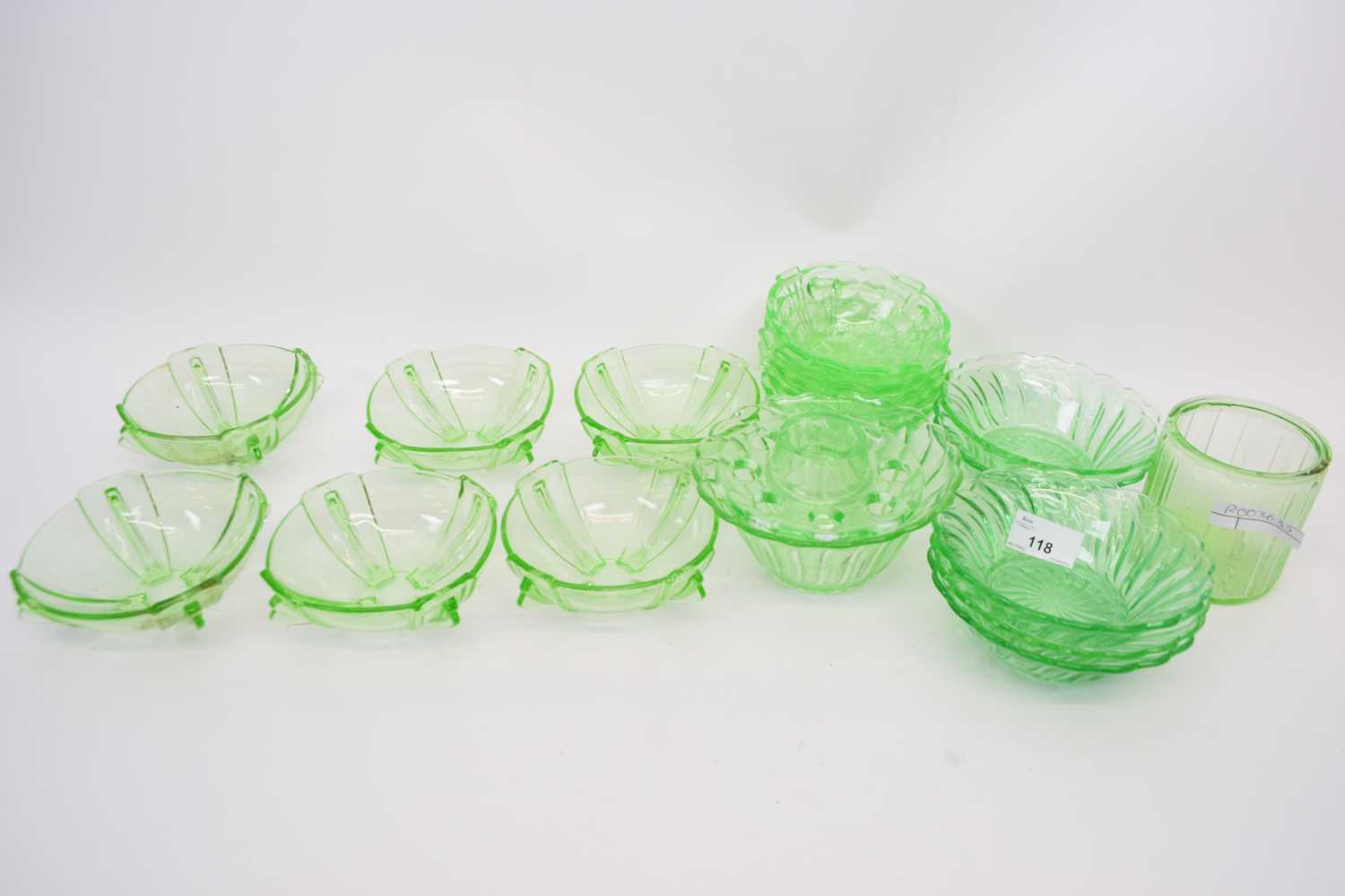 Quantity of uranium glass - Image 2 of 6