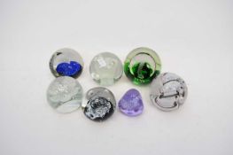 Group of paperweights