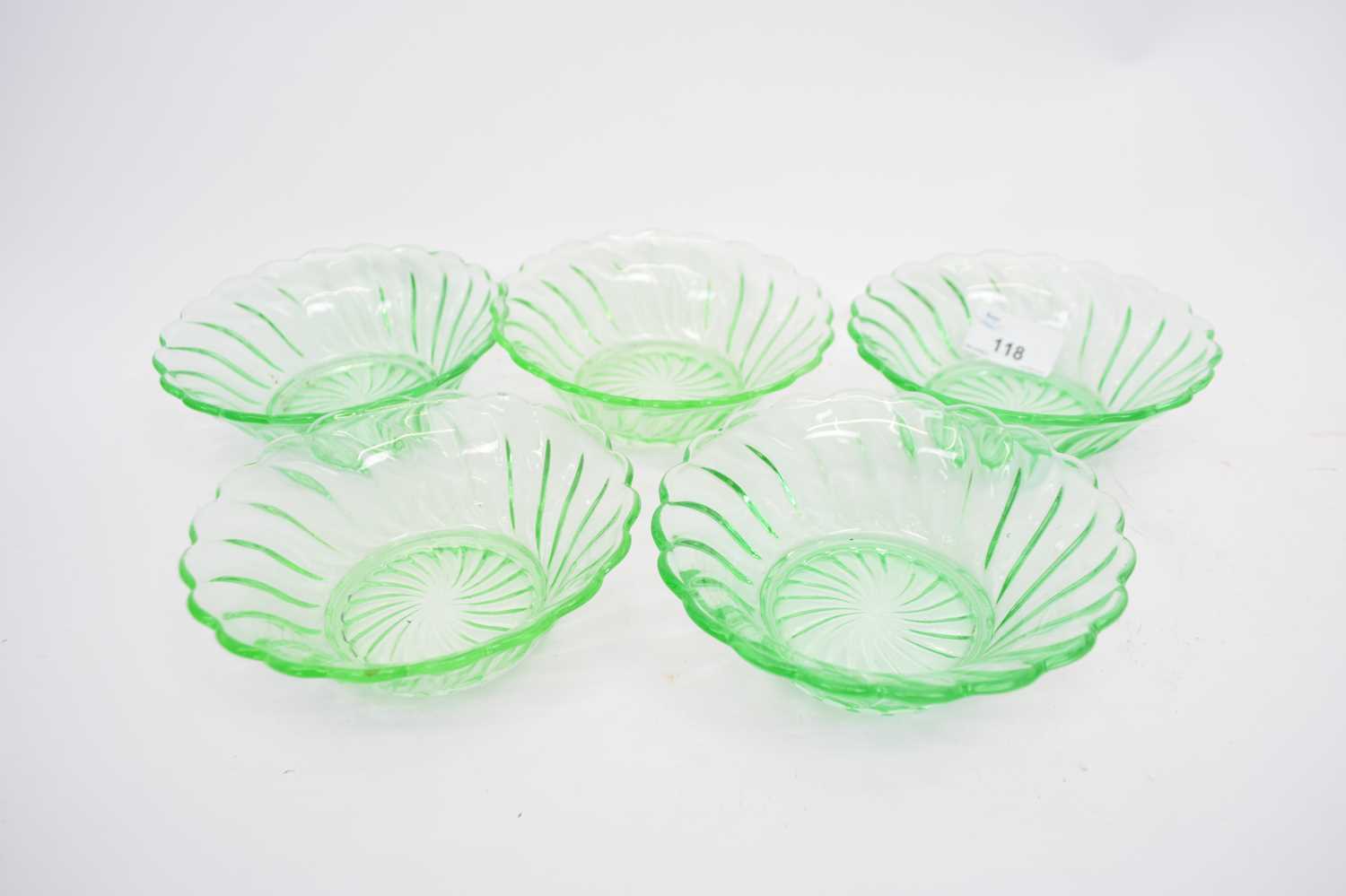 Quantity of uranium glass - Image 5 of 6