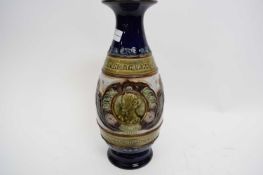 Royal Doulton commemorative vase for King Edward VII