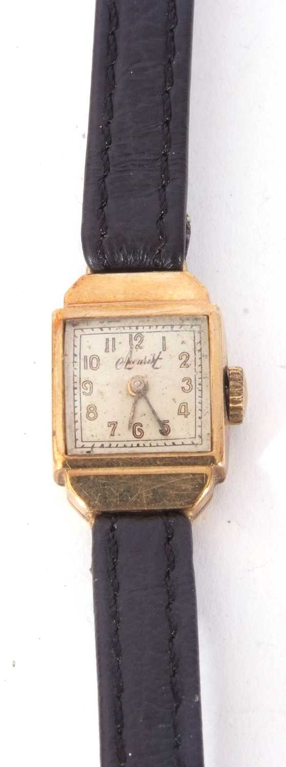 Mixed lot to include two ladies wrist watches, a blue and gilt metal bracelet and matching - Image 2 of 3