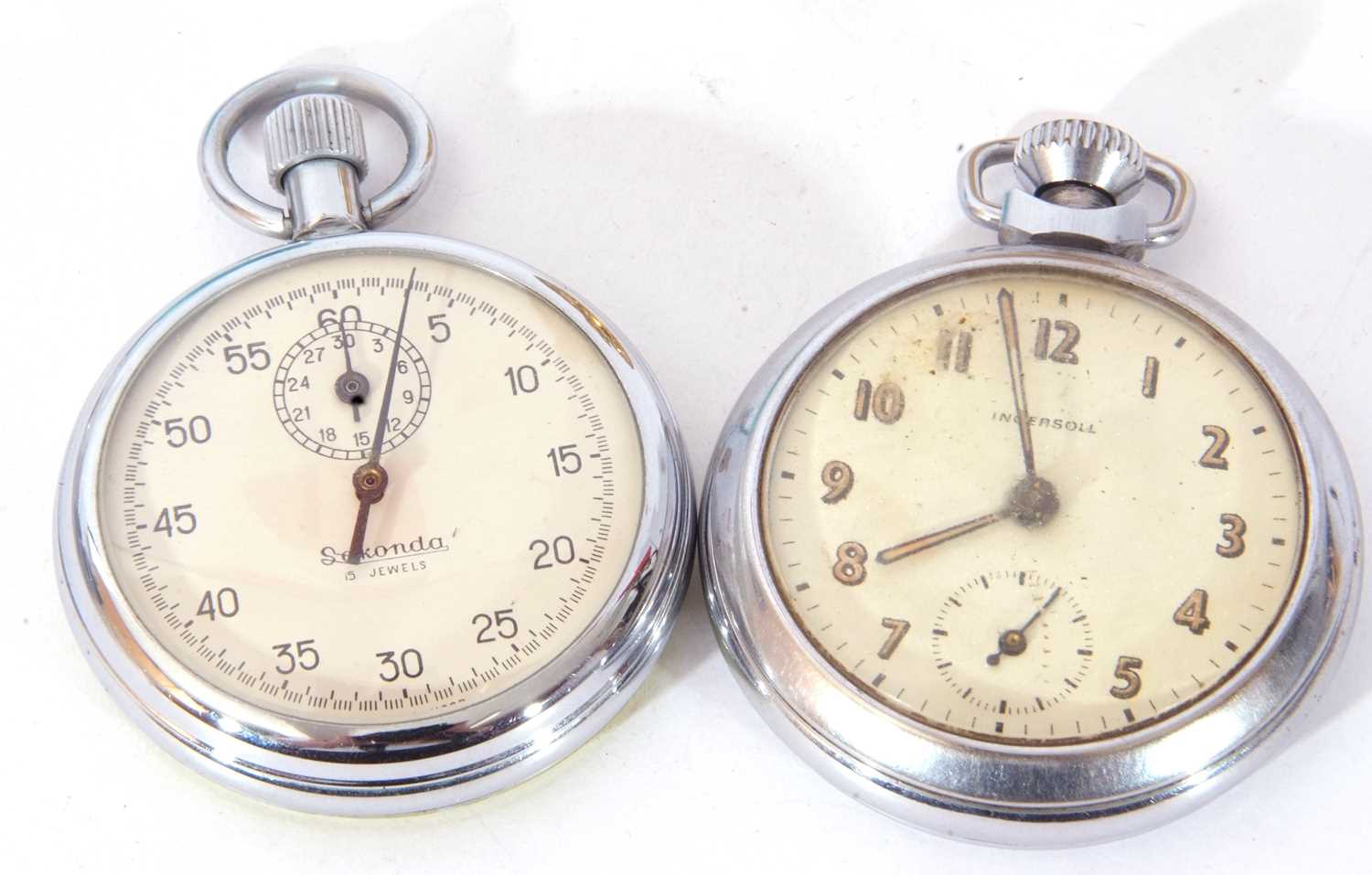 Mixed lot to include ladies wrist watches, scent bottle, Ingersoll pocket watch, etc - Image 3 of 5