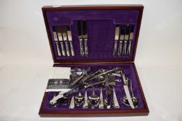 CANTEEN OF ARTHUR PRICE SILVER PLATED CUTLERY