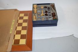 ROLLAND GERMAN CHESS SET AND BOARD