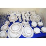 LARGE QUANTITY OF PARAGON 'MEADOW VALE' TEA, COFFEE AND TABLE WARES