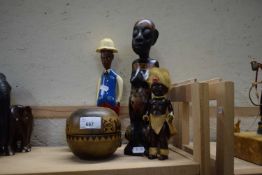 ETHNIC FIGURES AND OTHER ITEMS