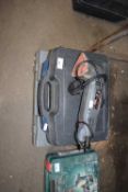 ELECTRIC SANDER, CORDLESS DRILL AND ONE OTHER DRILL (3)