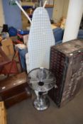 FLOOR STANDING FAN AND A FOLDING IRONING BOARD