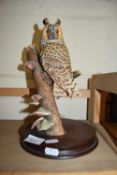 BORDER FINE ARTS MODEL 'LONG EARED OWL'