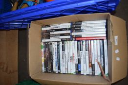 ONE BOX PLAYSTATION II GAMES AND OTHERS