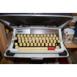 BROTHER DE LUXE 1510 PORTABLE TYPEWRITER