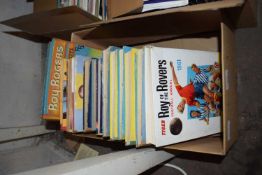 ROY OF THE ROVERS, TIGER AND OTHER BOYS BOOKS