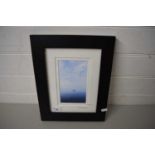 TIM SMITH, STUDY OF AN ESTUARY SCENE, FRAMED AND GLAZED, SIGNED IN PENCIL
