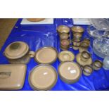 A QUANTITY OF DENBY TABLE WARES