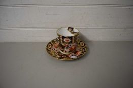 DOULTON BURSLEM MOUSTACHE CUP AND SAUCER