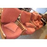 MODERN THREE PIECE SUITE BY ERCOL