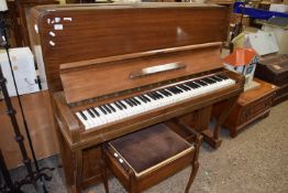 BERRY OF LONDON, UPRIGHT PIANO WITH ACCOMPANYING STOOL (2)