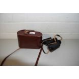 CARL ZEISS BINOCULARS 8X30 WITH LEATHER CASE