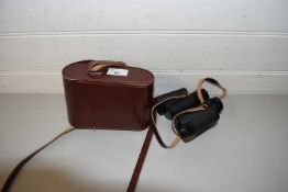 CARL ZEISS BINOCULARS 8X30 WITH LEATHER CASE