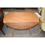 ERCOL DROP LEAF DINING TABLE 113 CM WIDE