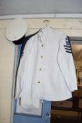 2 NAVAL JACKETS AND FURTHER CAP (3)