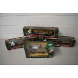 A COLLECTION OF EDDIE STOBART LORRIES BY CORGI IN ORIGINAL CASES