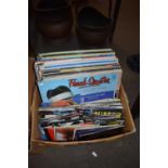 1 BOX VARIOUS RECORDS AND SINGLES