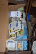 BOX VARIOUS BROOK BOND TEA CARDS