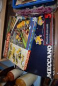 MECANO HIGHWAY VEHICLES SET AND MECANO 395 PARTS SET - NOT CHECKED FOR COMPLETENESS