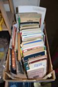 1 BOX VARIOUS ASSORTED BOOKS, PAMPHLETS ETC TO INCLUDE CHURCH AND WILDLIFE INTEREST