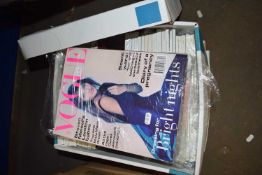 QUANTITY OF VOGUE MAGAZINES MAINLY EARLY TO MID 1990'S