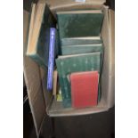 ONE BOX OF MIXED BOOKS - THOMSON'S GARDENERS ASSISTANT