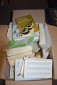 1 BOX MAINLY PAPERBACK BOOKS BIRDS AND BIRDWATCHING