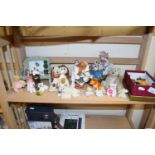 MIXED LOT, VARIOUS ASSORTED ANIMAL AND TEDDY ORNAMENTS PLUS A FURTHER QUANTITY WADE WHIMSIES