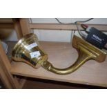 BRASS WALL MOUNTED BELL