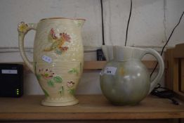 BESWICK JUG TOGETHER WITH A PRICE BROTHERS JUG (2)