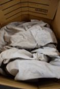 BOX OF MIXED FURNITURE BLANKETS