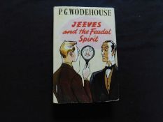 P G WODEHOUSE: JEEVES AND THE FEUDAL SPIRIT, London, Herbert Jenkins, 1954, 1st edition, 2pp adverts