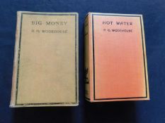 P G WODEHOUSE: 2 titles: BIG MONEY, London, Herbert Jenkins, 1931, 1st edition, 6pp adverts at