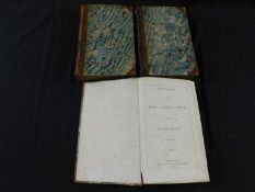 AMELIA OPIE: THE WORKS..., Philadelphia, James Crissy, 1841, 3 vols, printed in double columns,