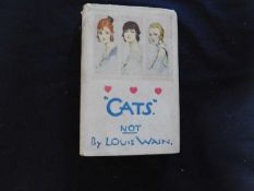 ANON: CATS NOT BY LOUIS WAIN, London, Duckworth, 1928,